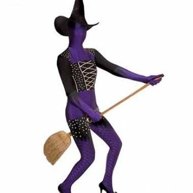 Zentai pak paarse heks